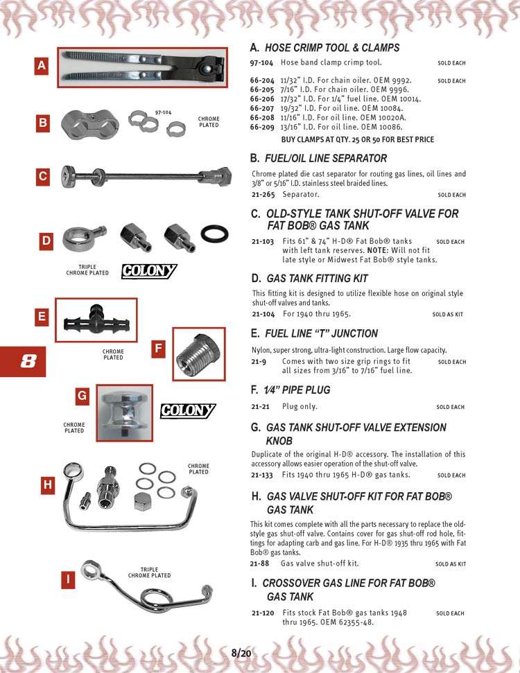 Midwest Motorcycle Supply page 8/20